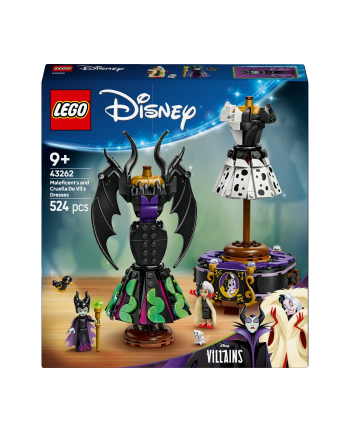 LEGO Disney 43262 Suknie Diaboliny i Cruelli De Mon