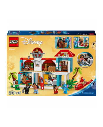 LEGO Disney 43268 Domek na plaży Lilo i Sticha