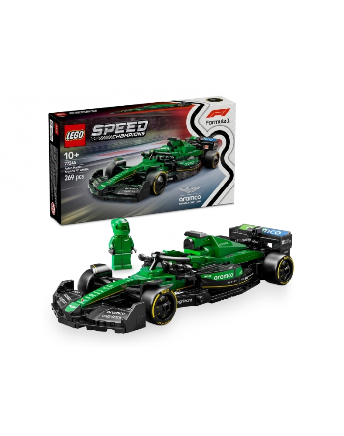 LEGO Speed Champions 77245 Bolid F1 Aston Martin Aramco AMR24 główny