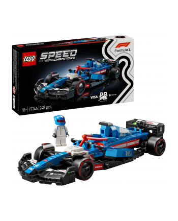 LEGO Speed Champions 77246 Bolid F1 Visa Cash App RB VCARB 01