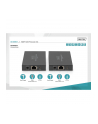 digitus Przedłużacz / Extender KVM HDMI+USB 150m po kat.5e UTP/IP 1080p FHD 60Hz audio (zestaw) - nr 22