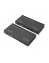 digitus Przedłużacz/Extender KVM HDMI+USB HDBaseT 70m 4K30Hz HDCP 2.2 PoC (Power over Cable) audio IR zestaw - nr 12
