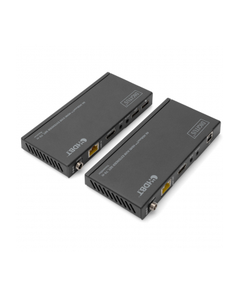 digitus Przedłużacz/Extender KVM HDMI+USB HDBaseT 70m 4K30Hz HDCP 2.2 PoC (Power over Cable) audio IR zestaw