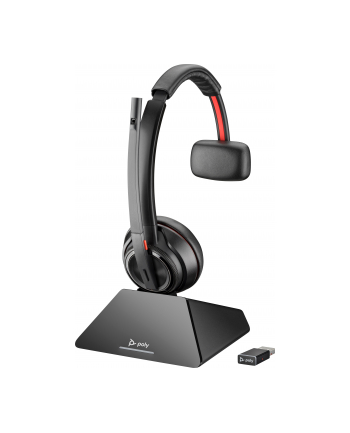 poly Słuchawki Top Savi 8220 Stereo DECT 1880-1900 MHz + podstawka ładująca  8Y9C4AA#ABB