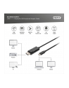 digitus Kabel adapter USB Typ C/DisplayPort dwukierunkowy 8K 30Hz 2m - nr 7