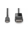 digitus Kabel adapter USB Typ C/DisplayPort dwukierunkowy 8K 30Hz 2m - nr 8