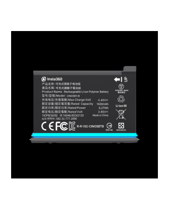 Insta360 ONE X2 Battery (1630 mAh) - bateria do kamery ONE X2 nr 1