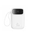 Baseus QPow 2 10000 mAh 30W 2xUSB-C biały - nr 1