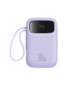 Baseus QPow 2 10000 mAh 30W 2xUSB-C fioletowy - nr 1
