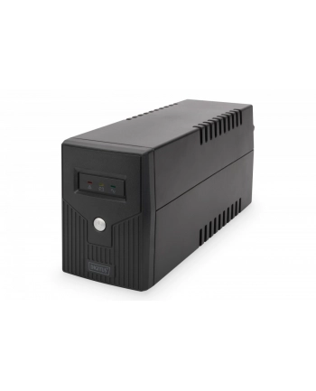 digitus UPS Line-Ineractive LED BASIC, 600VA/360W, 1x12V/7Ah, AVR, 2x Schuko CEE 7/3 nr 2