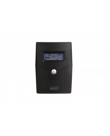 digitus UPS Line-Ineractive LCD BASIC, 800VA/480W, 1x12V/9A, AVR, 2x Schuko CEE 7/3 nr 2