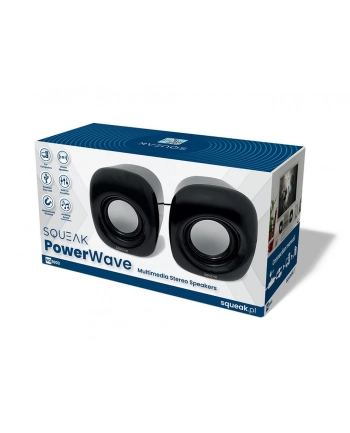 squeak Głośniki komputerowe PowerWave SQ1003 stereofoniczne