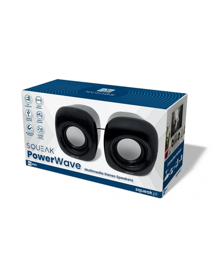 squeak Głośniki komputerowe PowerWave SQ1003 stereofoniczne główny