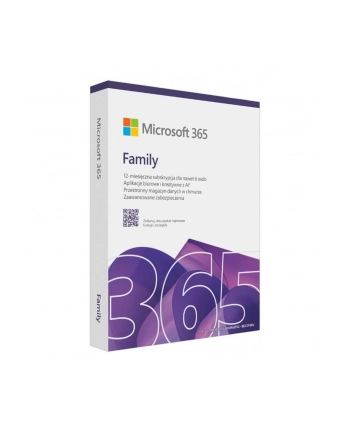 microsoft M365 Family PL 1Y 6U Win/Mac EP2-32382 nr 2