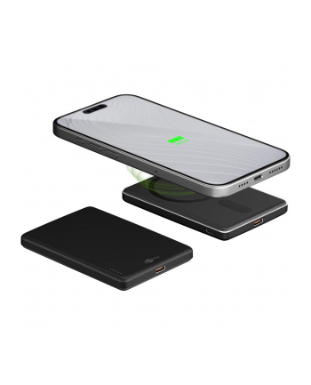 Goobay Power Bank Magsafe 15W 5000Mha Ładowanie Indukcyjne Usb-C 70182 nr 2