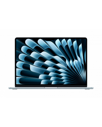 apple MacBook Air 15.3: M4 10/10, 16GB, 512GB - Błękitny