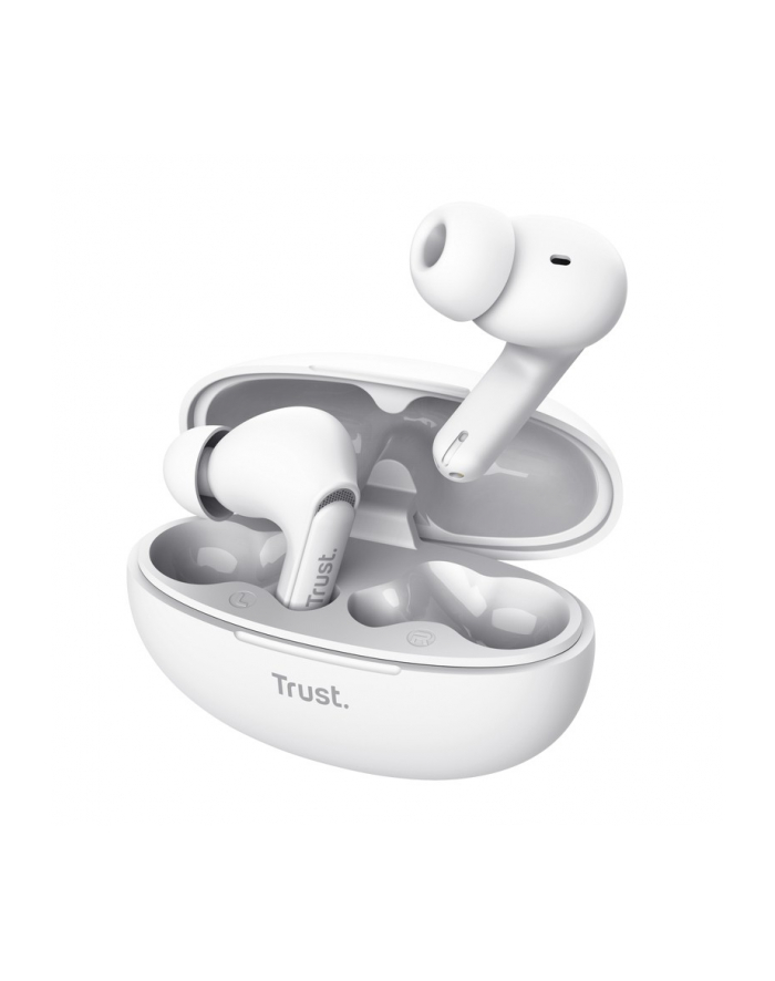 trust Słuchawki Yavi Bluetooth ENC białe główny