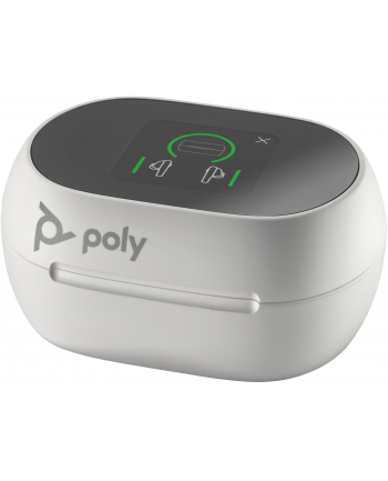 poly Etui do ładowania białe z ekranem dotykowym Voyager Free 60+ UC do adaptera BT700 USB-C 8L590AA