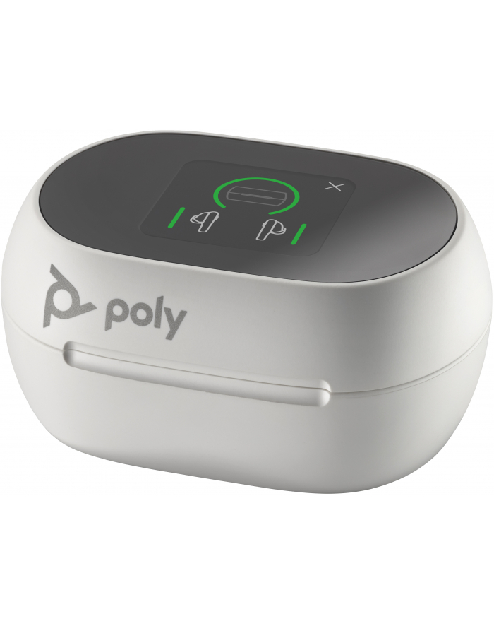 poly Etui do ładowania białe z ekranem dotykowym Voyager Free 60+ UC do adaptera BT700 USB-C 8L590AA główny