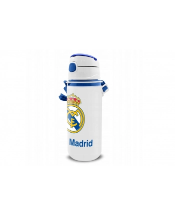 Bidon aluminiowy 600ml na pasku Real Madryt RM00005 Kids Euroswan nr 2