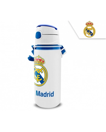 Bidon aluminiowy 600ml na pasku Real Madryt RM00005 Kids Euroswan nr 1