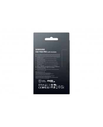 samsung Dysk SSD9100PRO Heatsink NVMe MZ-VAP1T0CW nr 2