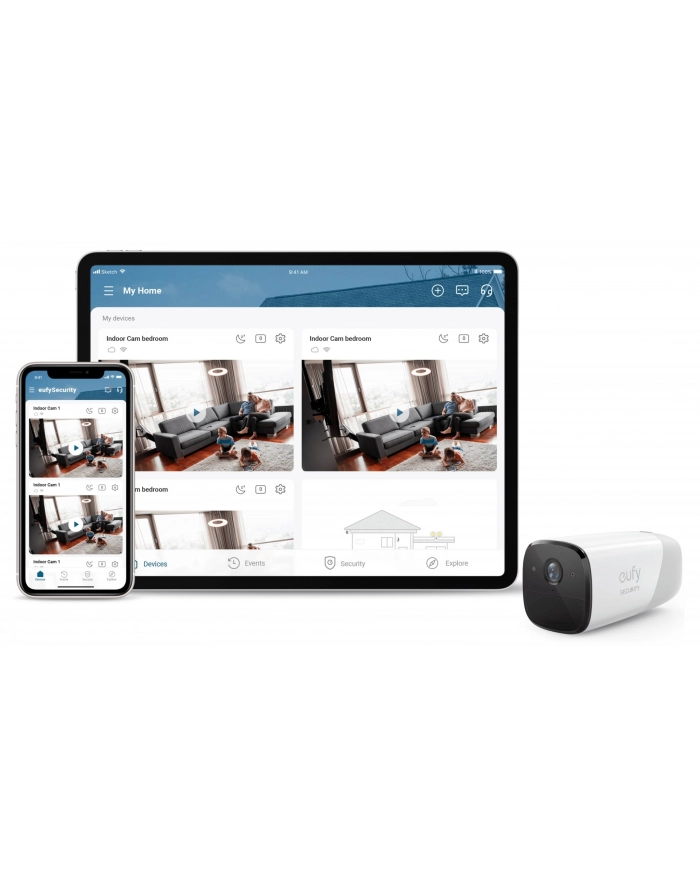 anker Zestaw kamer EufyCam 2 Pro 2+1 - EU/ES/FR/ES biało-szary główny