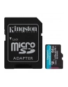 kingston Karta microSD 64GB CanvasGo! Plus 200MB/s A2 U3 V30 + adapter - nr 14