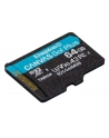 kingston Karta microSD 64GB CanvasGo! Plus 200MB/s A2 U3 V30 + adapter - nr 20