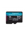 kingston Karta microSD 64GB CanvasGo! Plus 200MB/s A2 U3 V30 + adapter - nr 35