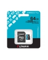 kingston Karta microSD 64GB CanvasGo! Plus 200MB/s A2 U3 V30 + adapter - nr 7