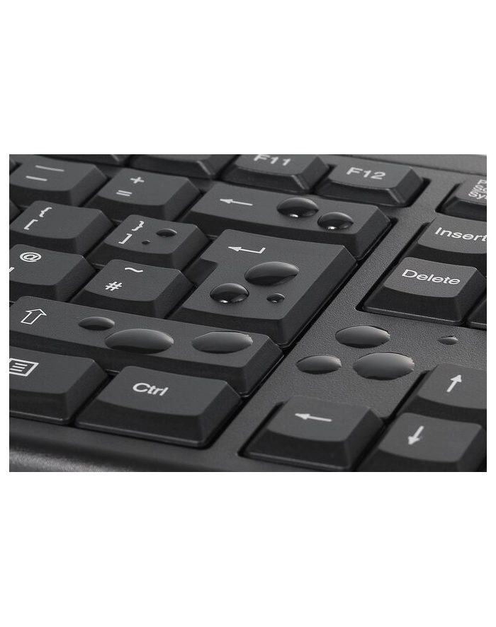 kensington Zestaw bezprzewodowy mysz + klawiatura KM150 EQ UK QWERTY główny
