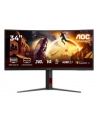 aoc Monitor CU34G4Z 34 cale 240Hz Curved VA HDMIx2 DP HAS - nr 95