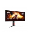 aoc Monitor CU34G4Z 34 cale 240Hz Curved VA HDMIx2 DP HAS - nr 98