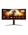 aoc Monitor CU34G4 34 cale 180Hz Curved VA HDMIx2 DP HAS - nr 24