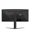 aoc Monitor CU34G4 34 cale 180Hz Curved VA HDMIx2 DP HAS - nr 42