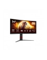 aoc Monitor CU34G4 34 cale 180Hz Curved VA HDMIx2 DP HAS - nr 47