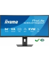 iiyama Monitor 34 '' XCB3497WQSNP-B1 VA,UWQHD,1500R,USB-cDock,KVM,95W /5y/ - nr 55