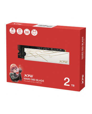 adata Dysk SSD XPG MARS 980 BLADE 2TB PCIe 5x4 14/13 GB/s M2 nr 2