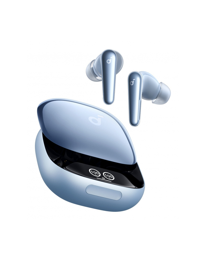 anker Słuchawki bezprzewodowe Soundcore Liberty 4 PRO Bluetooth błyszczący błękit główny