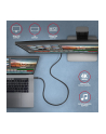 axagon BUCM32-CM05AB Kabel USB-C - USB-C 3.2 Gen 2 0.5m, PD 100W, 5A, 4K HD, ALU, oplot, czarny - nr 30
