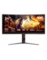 aoc Monitor CU34G4Z 34 cale 240Hz Curved VA HDMIx2 DP HAS - nr 69