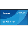 iiyama Monitor 43 cale LH4364UHS-B1AG 24/7,VA,ANDROID14,4K,500cd,4000:1,2xHDMI,USB-C,RJ45, RS-232c, IR, 2x10W, 2xUSB, UCHWYT ŚCIENNY - nr 43