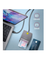 axagon Czytnik kart identyfikacyjnych CRE-SM3TC  USB-C, 1.2m kabel - nr 24
