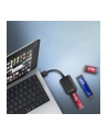 axagon ADM2-AM Adapter USB3.2 Gen 2 M.2 NVMe/SATA SSD 10Gbps 10cm USB-A cable - nr 26