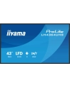 iiyama Monitor 43 cale LH4364UHS-B1AG 24/7,VA,ANDROID14,4K,500cd,4000:1,2xHDMI,USB-C,RJ45, RS-232c, IR, 2x10W, 2xUSB, UCHWYT ŚCIENNY - nr 24