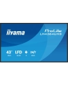 iiyama Monitor 43 cale LH4364UHS-B1AG 24/7,VA,ANDROID14,4K,500cd,4000:1,2xHDMI,USB-C,RJ45, RS-232c, IR, 2x10W, 2xUSB, UCHWYT ŚCIENNY - nr 39