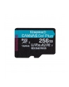 kingston Karta microSD 256GB CanvasGo! Plus 200MB/s A2 U3 V30 + adapter - nr 36