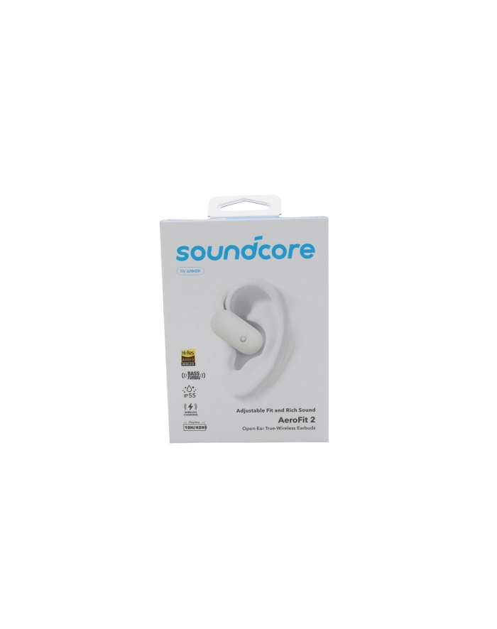 anker Słuchawki bezprzewodowe Soundcore Aero Fit 2 Bluetooth białe główny