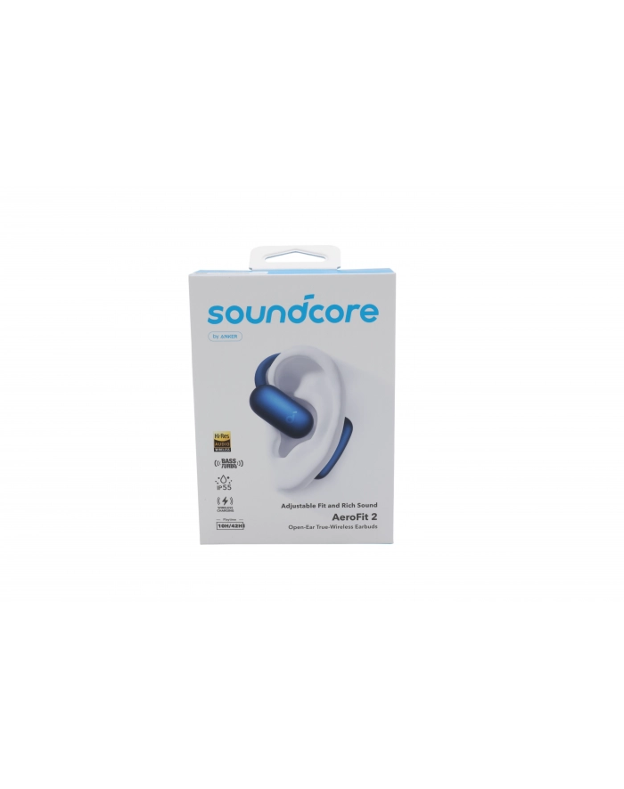 anker Słuchawki bezprzewodowe Soundcore Aero Fit 2 Bluetooth niebieskie główny